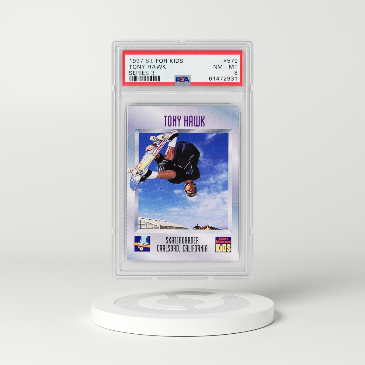 1997 S.I. For Kids Series 3 #579 Tony Hawk