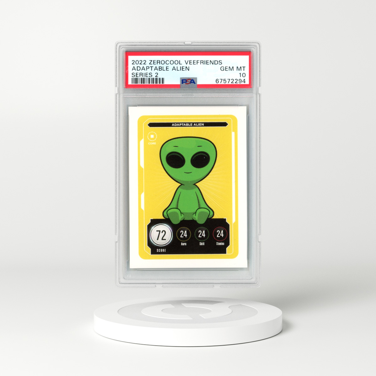 2022 Zerocool VeeFriends Adaptable Alien (PSA 10 GEM MINT)