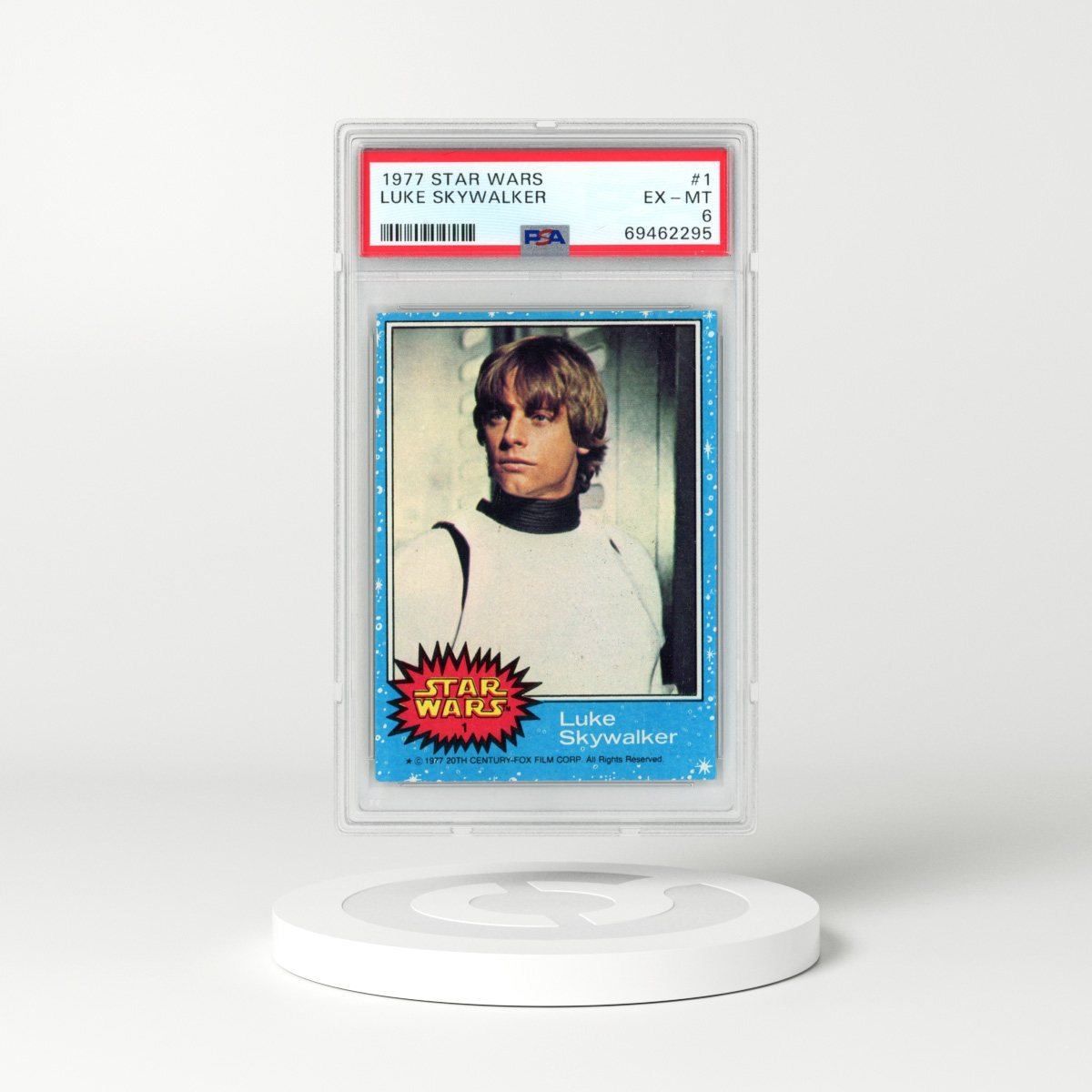 1977 Star Wars #1 Luke Skywalker (PSA 6 EX-MT)