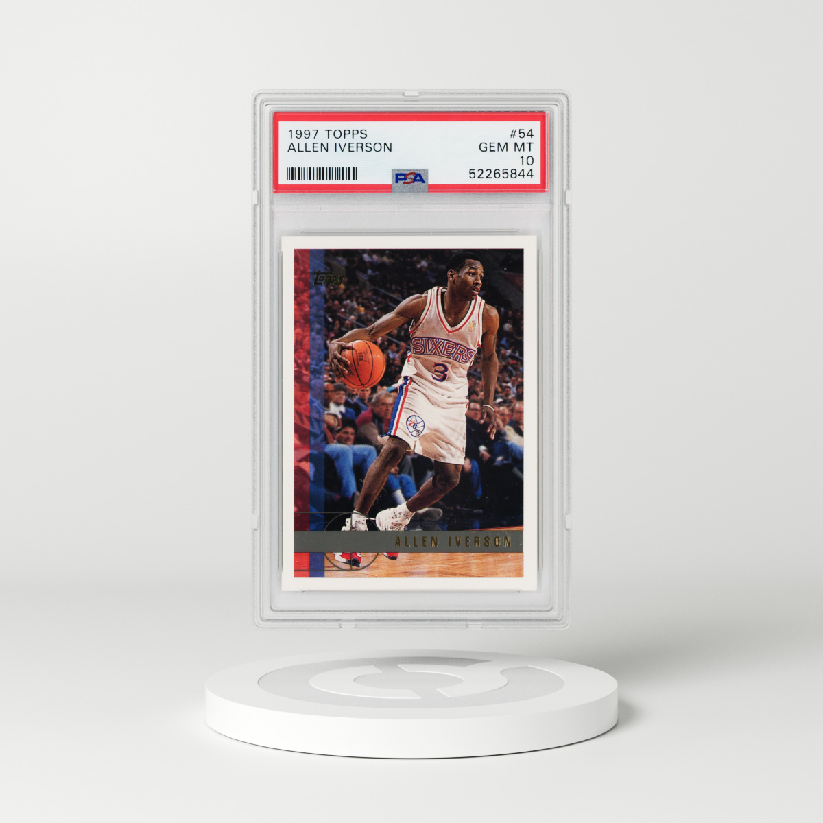 1997 Topps #54 Allen Iverson