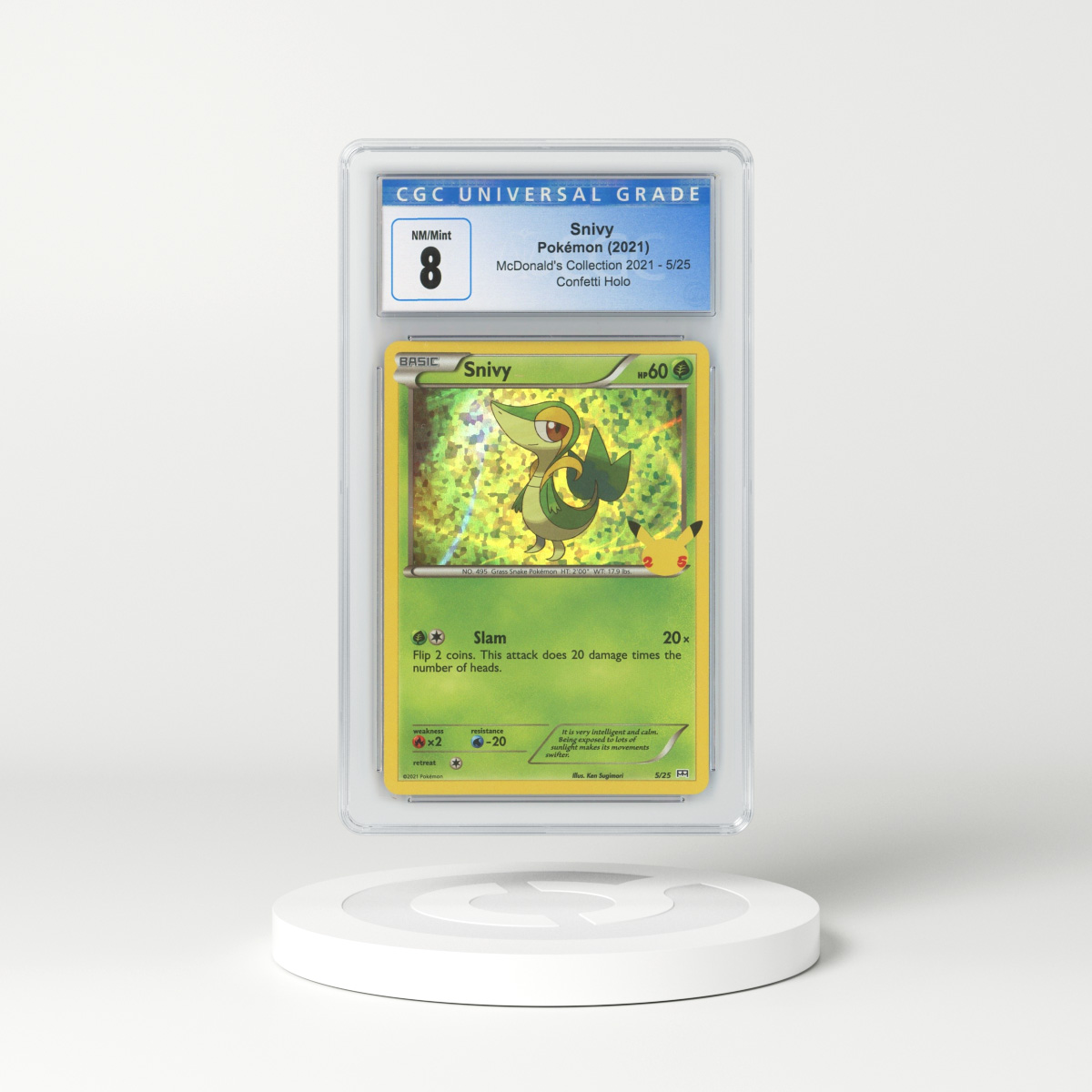 Thai Pokemon Card Shiny Golden Mew Near Mint 25th Anniversary