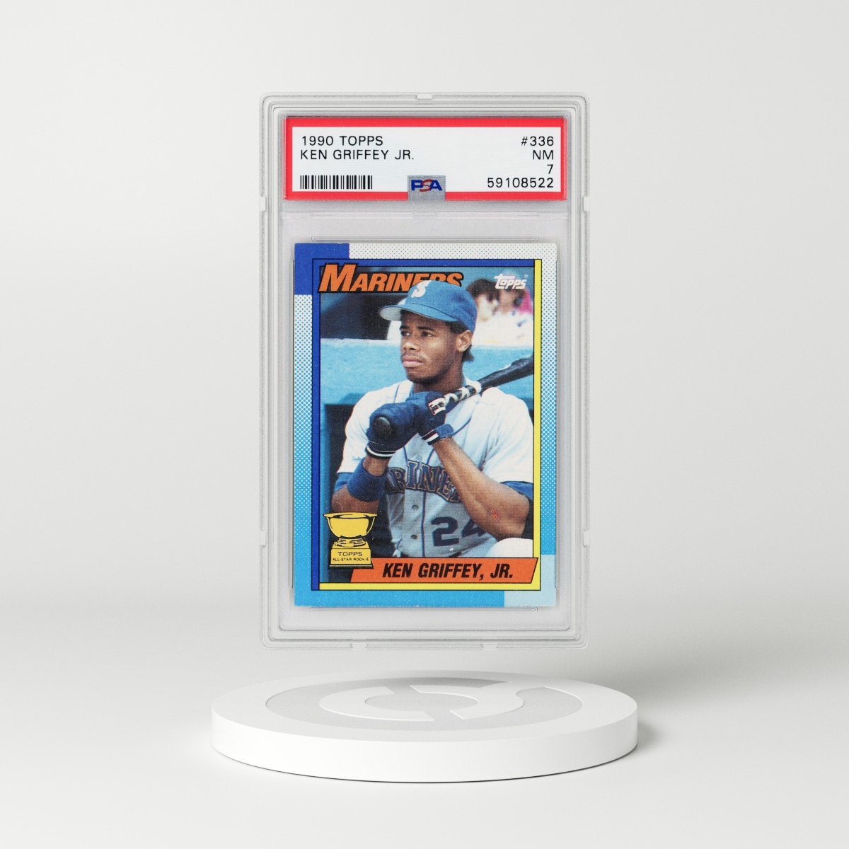  1990 Topps #336 Ken Griffey Jr. Baseball Card - Topps