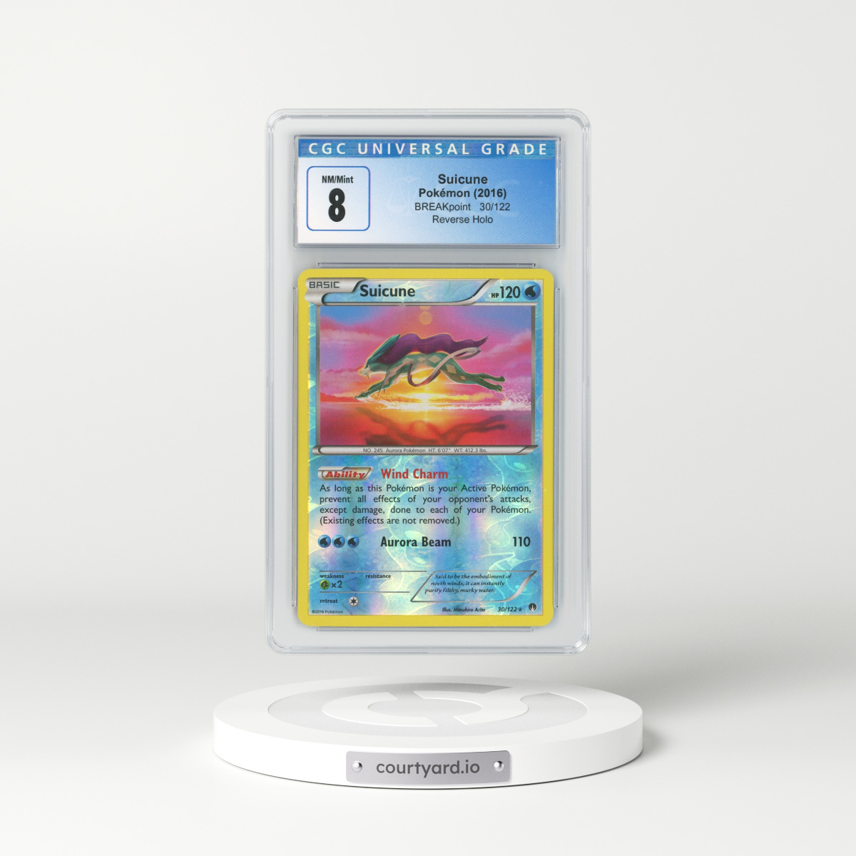 Pokemon Diamond & Pearl Torterra LV.X 122/130 PSA 5