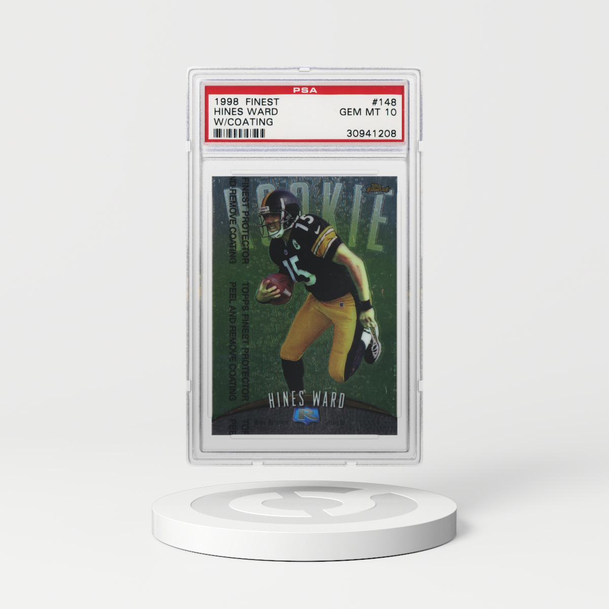 : 2007 Topps Ben Roethlisberger Football Card #4 Ben