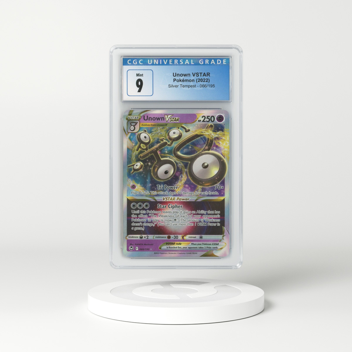 Unown VSTAR - Silver Tempest Pokémon card