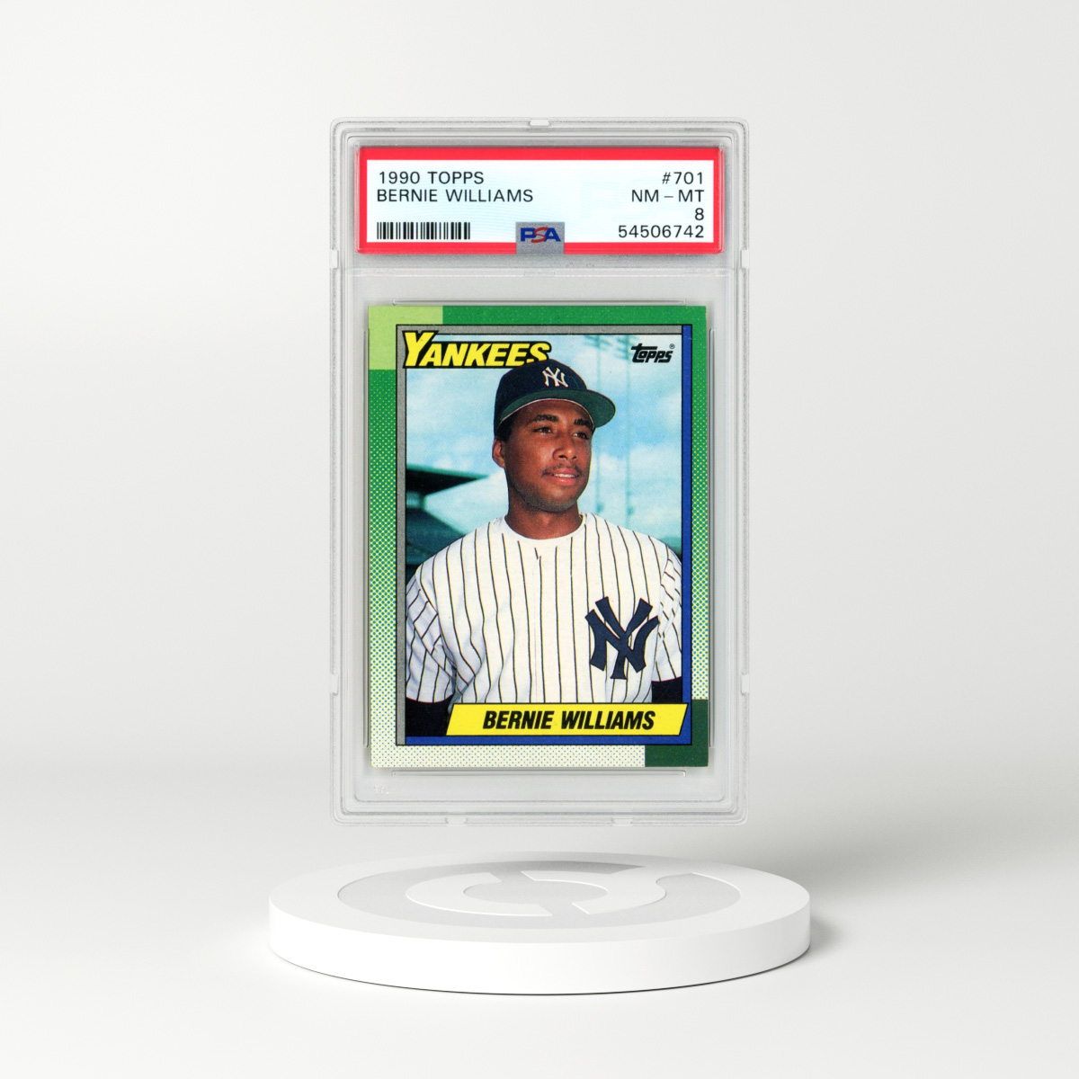 Bernie Williams 1990 Topps # 701