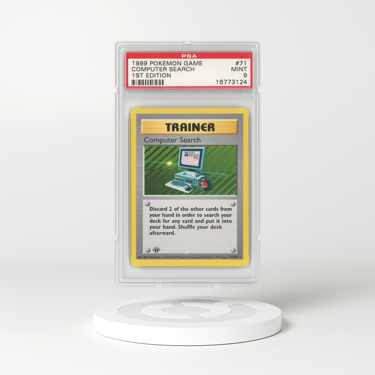 PSA 10 Gem Mint 1st Edition Farfetch'd 1999 Pokemon Base Set SPANISH #27