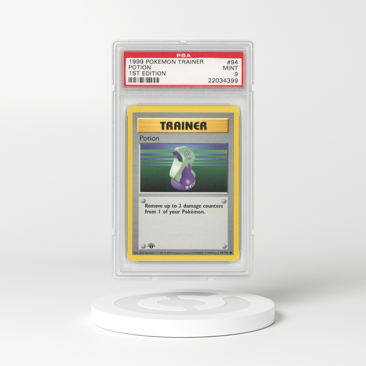 1999 Base Set #94 Potion - 1st Edition (PSA 9 MINT)