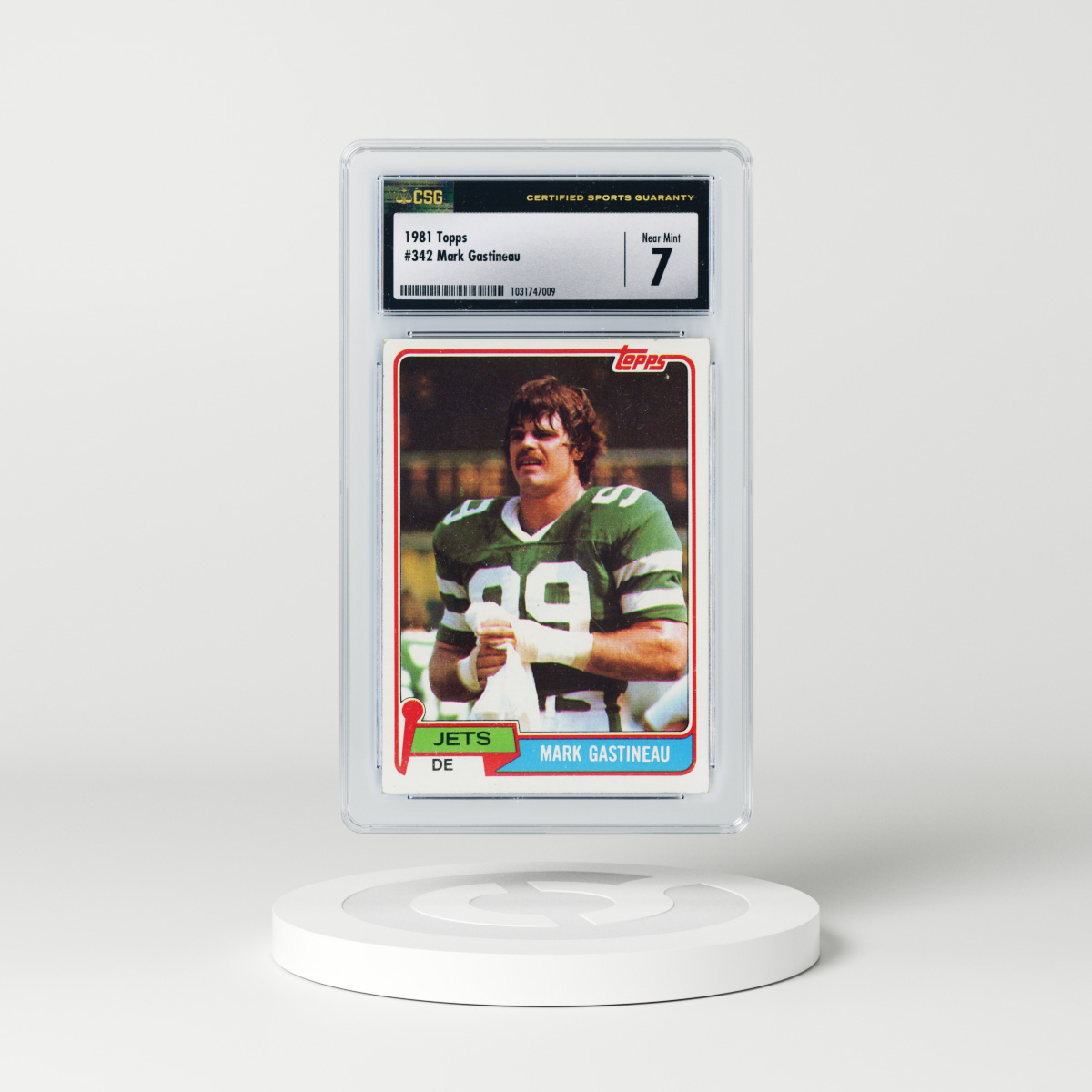 : 1981 Topps New York Jets Team Set with Mark Gastineau