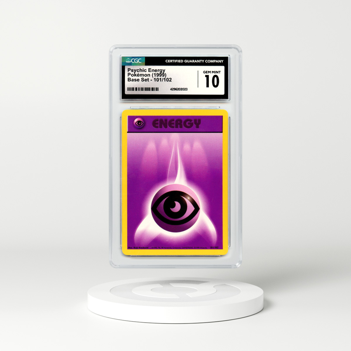 1999 Base Set #101 Psychic Energy (CGC 10 GEM MINT)