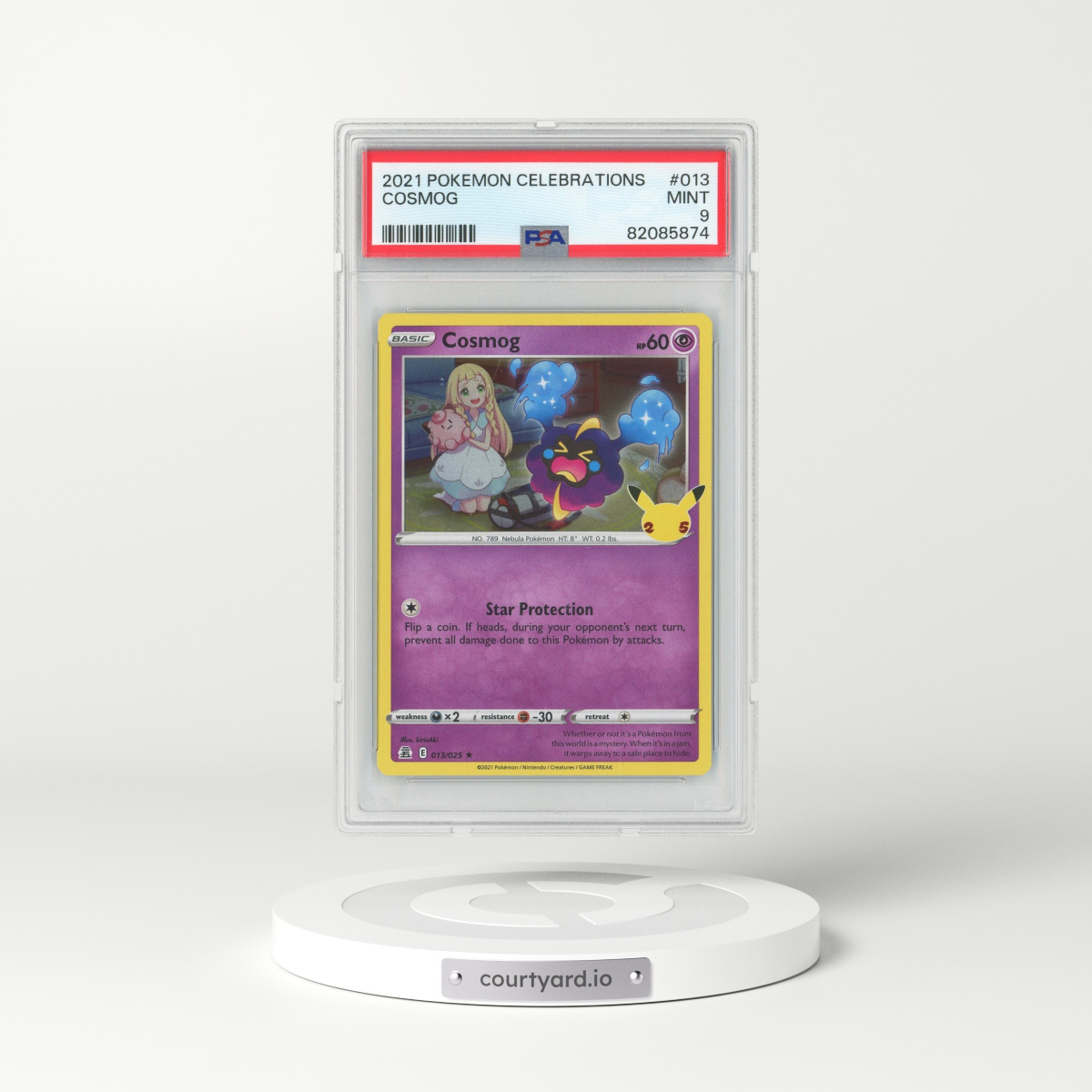 Pokemon PSA 10 GEM MINT Uxie Lv. X Japanese Legends Awakened Cry Mysterious  Card