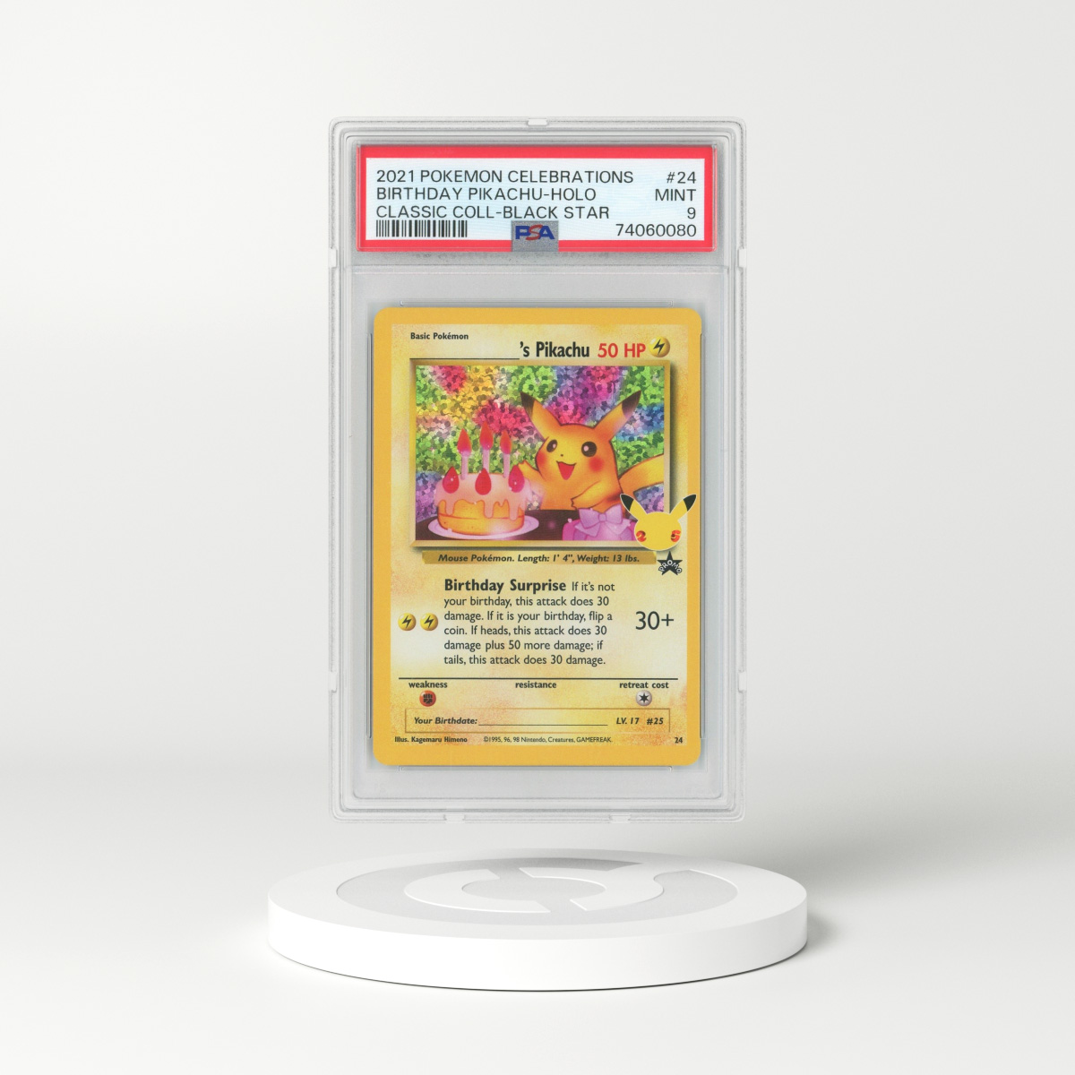 2021 Celebrations #24 _____'s Pikachu - Holo (PSA 9 MINT)