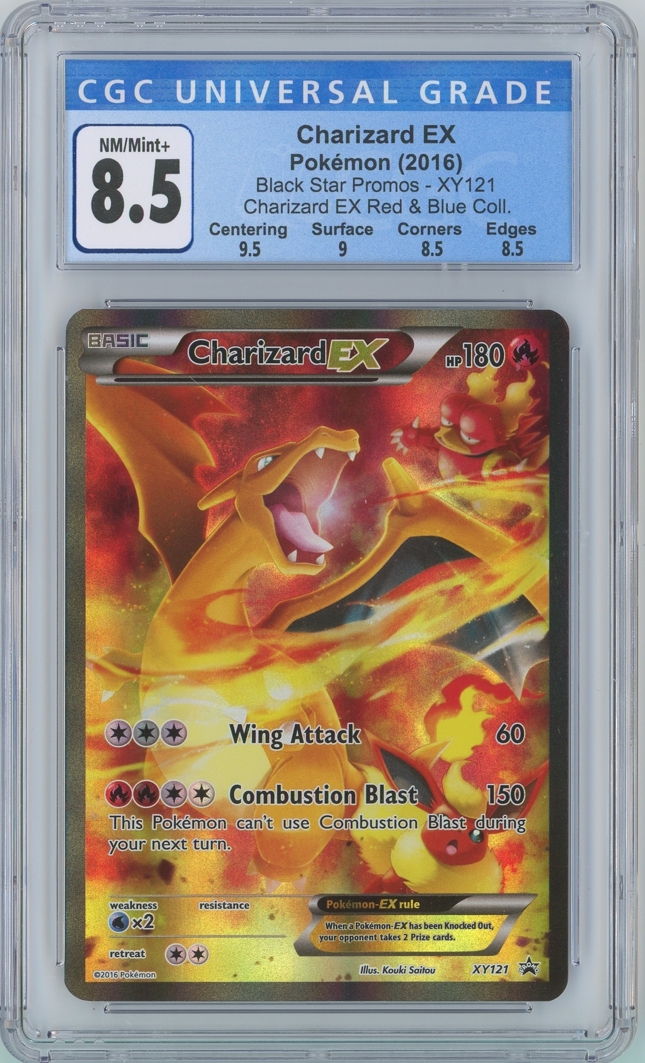 Charizard EX - XY121 - XY Promos - Pokemon