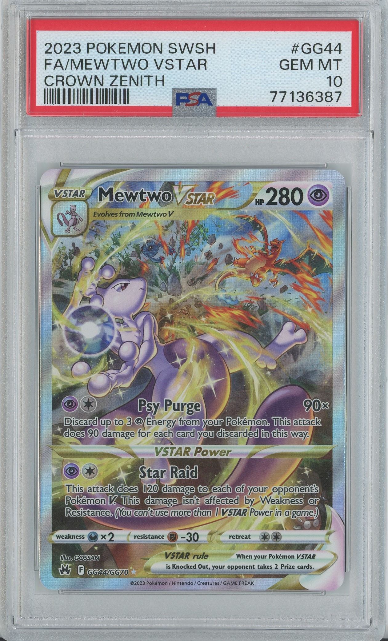 Mewtwo Crown deals Zenith