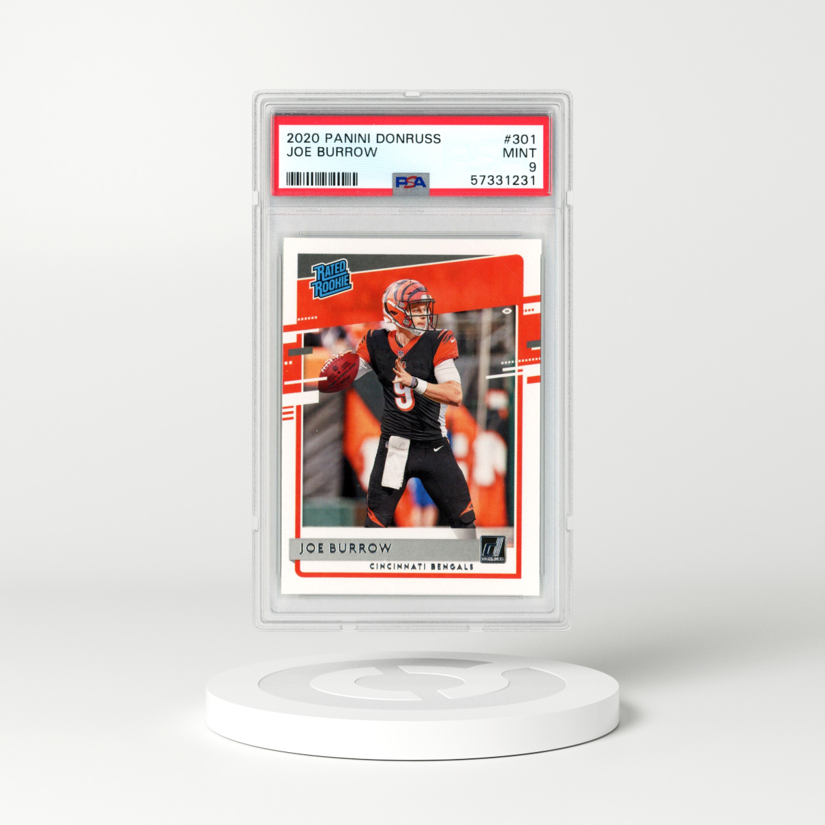 2021 Panini Joe Burrow Cincinnati Bengals Season Ticket #19