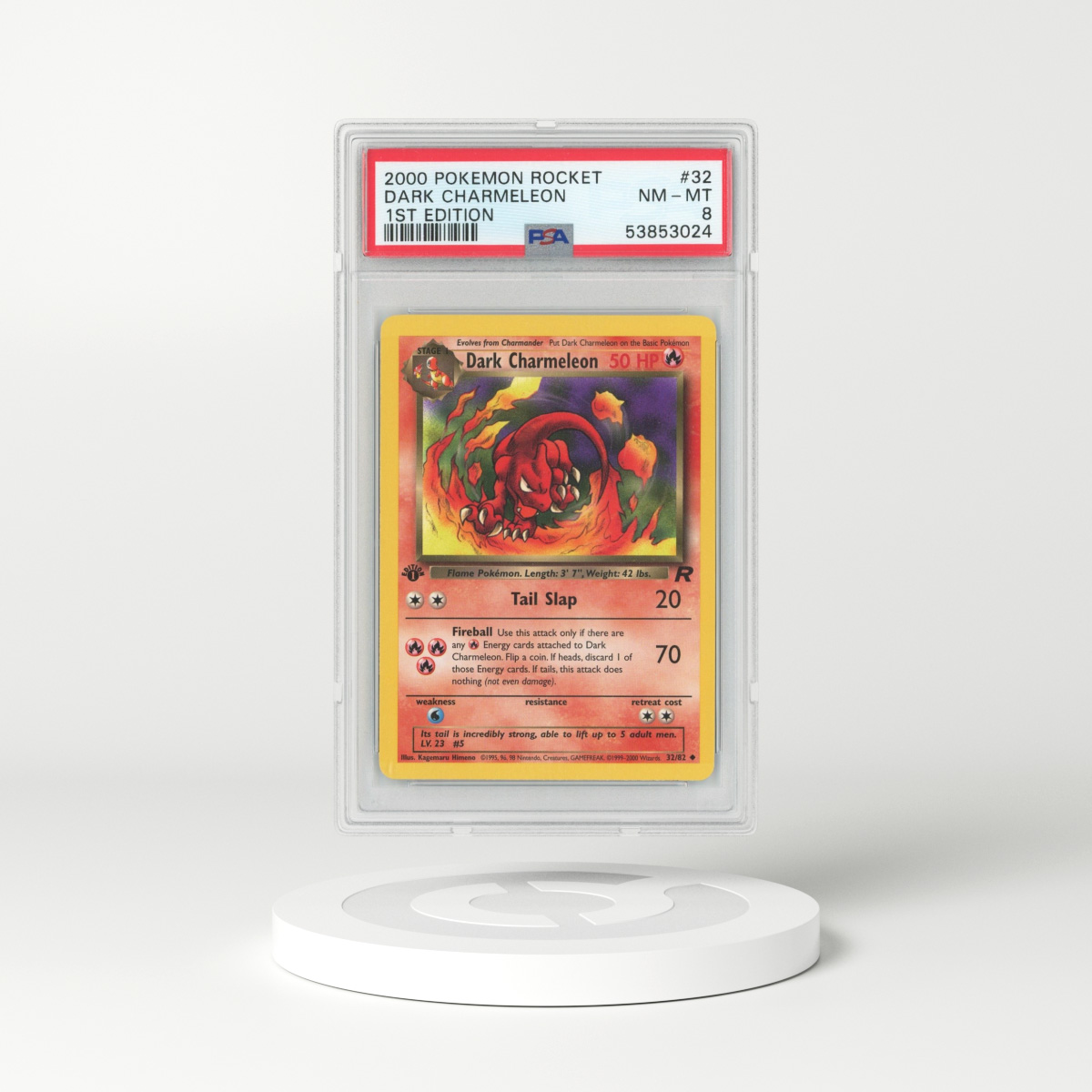 2000 Team Rocket #32 Dark Charmeleon - 1st Edition (PSA 8 NM-MT)