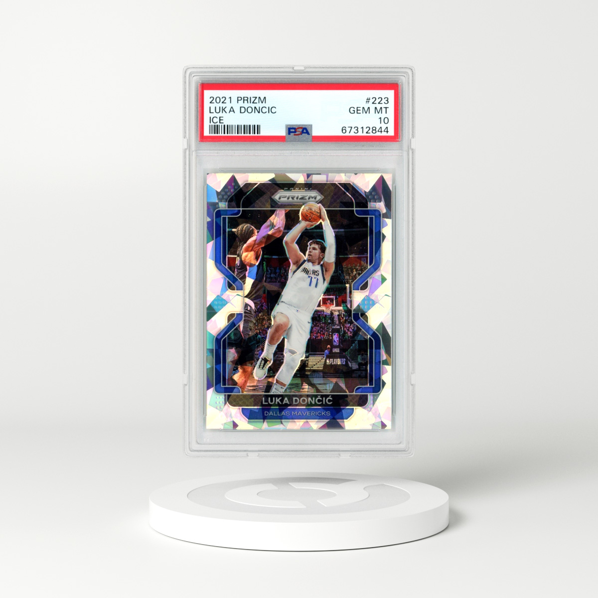 2021 Prizm #223 Luka Doncic - Ice (PSA 10 GEM MINT) | Courtyard.io