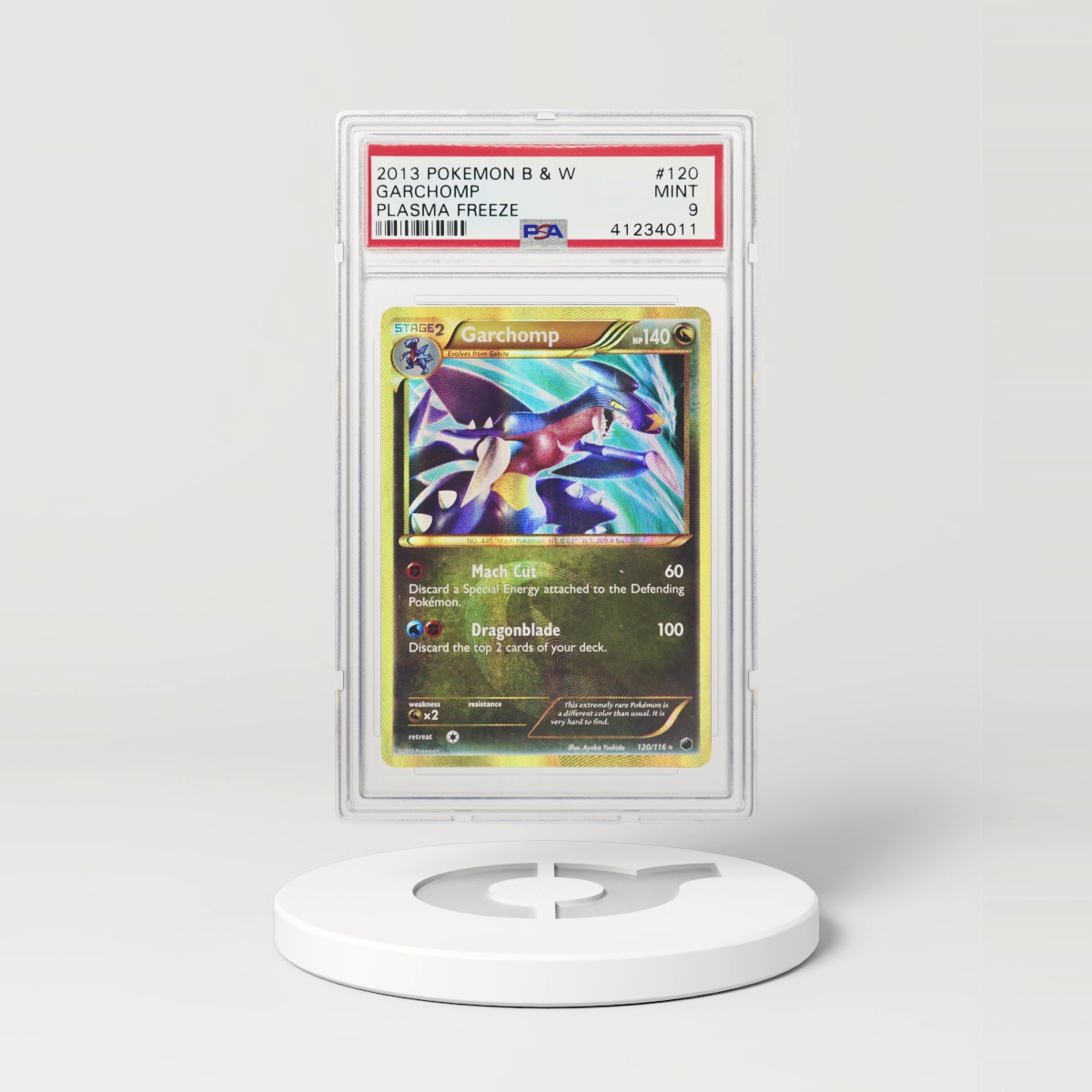 2013 Black & White #120 Garchomp - Holo (PSA 9 MINT)